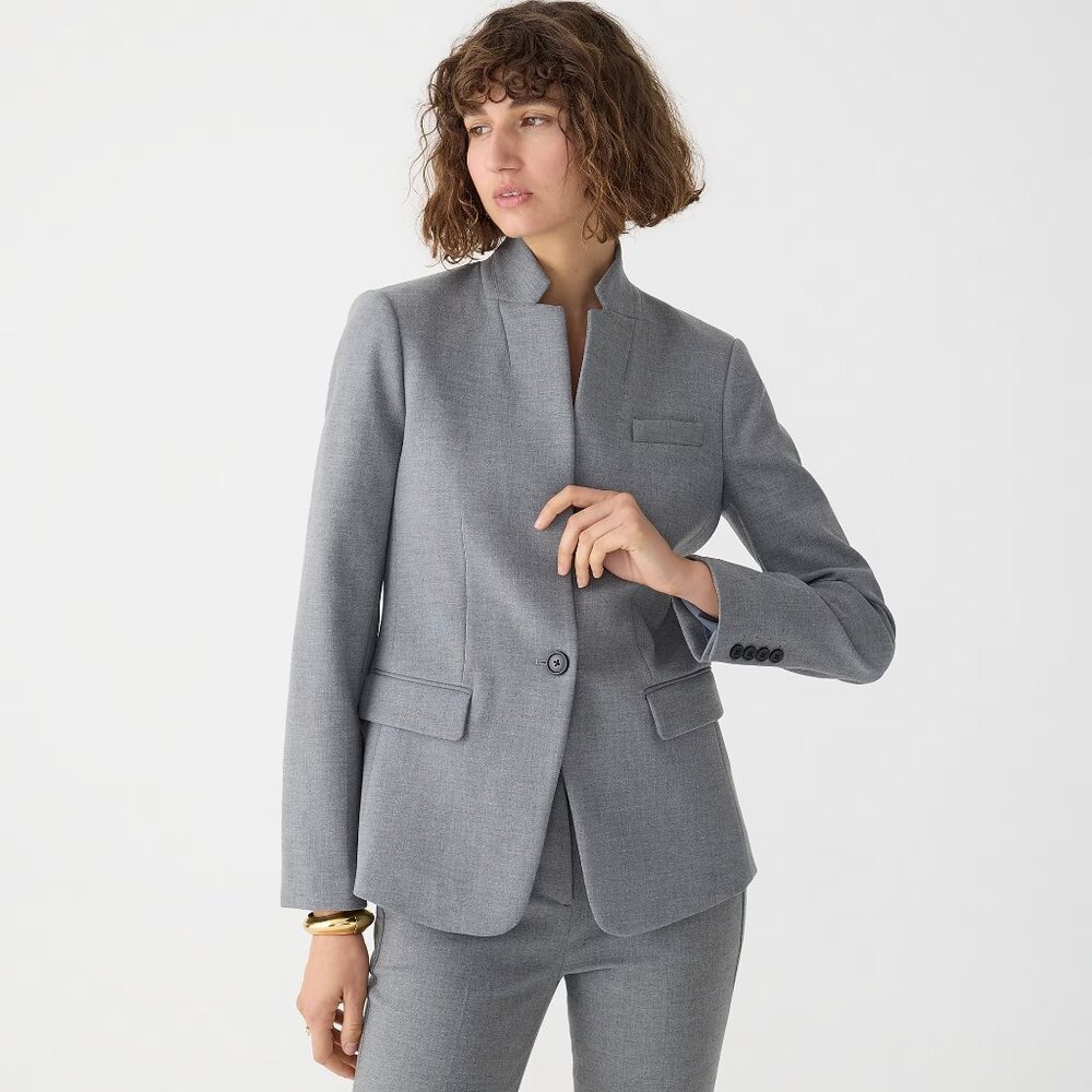 NWT J.Crew Regent blazer in four-season stretch sz 12
